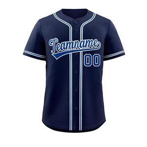 Cheap Price New Designs Factory Wholesale Unisex Custom Team Baseball Mesh Jersey Front <b>Polyester</b>/Cotton Solid Quick Dry - Product Image 1
