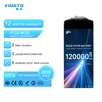 Batterie au lithium-ion rechargeable XINGTO ultra haute densité grande capacité 3S 120000 mAh en silicium-carbone LiNiMnCoO2
