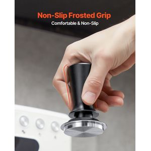 Pressino per Caffè Espresso in Acciaio Inox da 58mm con Impugnatura Antiscivolo, Molla da 30 Libbre, Strumento per Pressare il Caffè con Logo Personalizzato - Product Image 5
