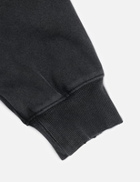 Sweat à capuche zippé pour homme de qualité supérieure, 100% coton, respirant, anti-plis, avec logo personnalisé, coupe oversize, noir haute visibilité