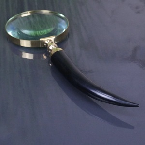 New Buffalo Horn Handle Eco-Friendly Handmade <b>Magnifying</b> Glass for Precision Reading and Classic Vintage Style High Quality - Product Image 6