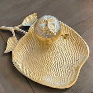 Luxury Hand Painted Meena Floral Metal Serving <b>Tray</b> <b>Decorative</b> Tea Coffee <b>Tray</b> with Handles - Product Image 2