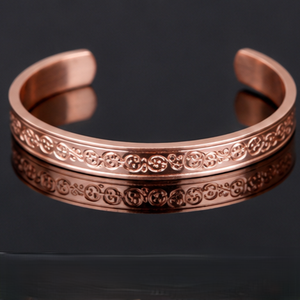 Authentic Filigree <b>Engraved</b> Pure Metal Open Cuff <b>Bangle</b> Bracelet Fashionable Metal Jewelry Exquisite Craftsmanship - Product Image 2