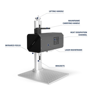 Industrial and Homeuse <strong>Portable</strong> Handheld &amp; Desktop Laser Printer Small Compact Size Laser <strong>Engraving</strong> <strong>Machine</strong> 20W Laser Engraver - Product Image 3
