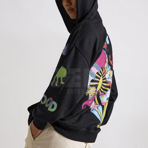 Sudaderas Extra Grandes Personalizadas para Hombre, Sudaderas Extra Grandes de Algodón Mezclado para Hombre, Moda Urbana - Product Image 5