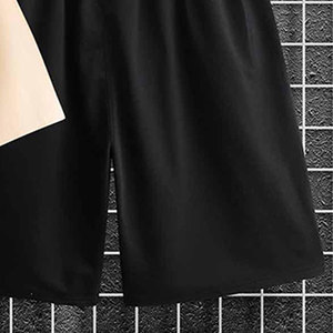 Ensemble T-shirt et short pour homme à imprimé tigre, tenue décontractée d'été, respirant, en coton terry tricoté 220g, ensemble assorti XL - Product Image 3