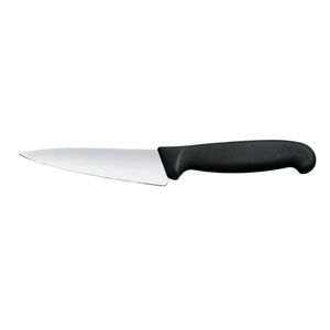 Cuchillo de Chef de 12 cm, Acero Inoxidable, Hoja Afilada, Cuchillo de Cocina para Cortar y Rebanar con Mango Ergonómico Negro Antideslizante para Cocinar - Product Image 3