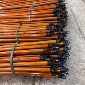 HIGH-QUALITY WOODEN/BAMBOO BROOM HANDLE FOR CLEANING TOOLS STICK ECO FRIENDLY MATERIAL USE HOUSEHOLD/ MS. ALINA - Product Image 3