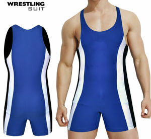 Traje de Lucha Libre Personalizado para Gimnasio y Deportes, Diseño de Color, Logotipo y Talla Personalizados, Trajes de Lucha Libre de Alta Calidad, Diseño Personalizado al por Mayor - Product Image 4