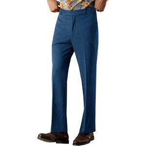 2025 pantalones acampanados Vintage Bootcut para hombre 70s estilo Disco Bell Bottom Slim Fit pantalones de chándal con logotipo personalizable - Product Image 2