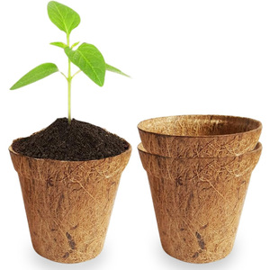 กระถางเพาะต้นกล้าทำจากใยมะพร้าวธรรมชาติ,แบบย่อยสลายได้ทางชีวภาพ - Product Image 6