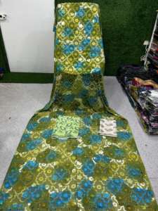 Conjunto de Dirac Somalí en Oferta, Maqbal Dirac Estampado, Vestido de Jacquard de Terciopelo 100% Poliéster, Resistente a la Encogimiento, Talla Mediana para Niñas - Product Image 5