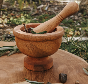 100%Wood Mortar & Pestle For Herb & Spices Mortar & Pestle <b>Kitchen</b> <b>Tools</b> <b>gadgets</b> Custom Made Latest Pieces - Product Image 3