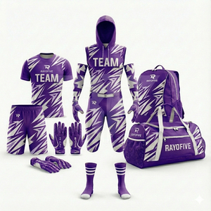 Uniforme de Fútbol Americano al por Mayor, Jersey Cosido con Tela de Malla de Alta Resistencia, Personalizado, Elegante, Sublimado - Product Image 4