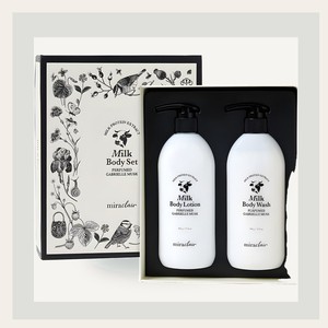 Miracleare Milk Body <b>Set</b> Perfumed Gabriel Musk 500g + 500g - Product Image 1
