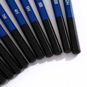 Juego de 12 Lápices de Grafito para Dibujo y Bocetos, 5H 4H <span class=keywords><strong>3H</strong></span> 2H HB B 2B 3B 4B 5B 6B 8B - Product Image 3