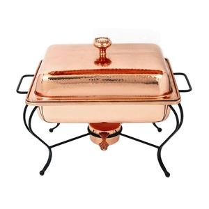 Pot isotherme élégant pour aliments avec couvercle design, idéal pour garder les repas au chaud lors des dîners à domicile, des buffets et des événements festifs - Product Image 4