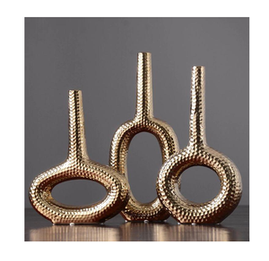 Jarrón Decorativo de Lujo Único, Tamaño y Forma Personalizados, Precio Directo de Fábrica, Atractivo Jarrón de Metal para Flores, Vajilla - Product Image 6