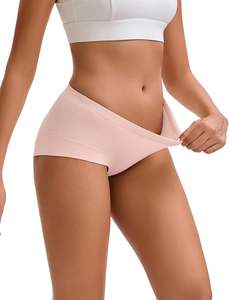 Braguitas Hipster para Mujer, Tejidas, Transpirables, Elásticas, Modernas, de Cobertura Completa, Cómodas para Uso Diario, Venta al Por Mayor - Product Image 4