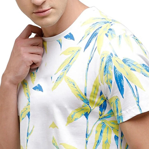 เสื้อยืดผู้ชายผ้าฝ้ายแห้งเร็ว พิมพ์ลายโลโก้ตามสั่ง ราคาขายส่ง ลายเรียบ - Product Image 5