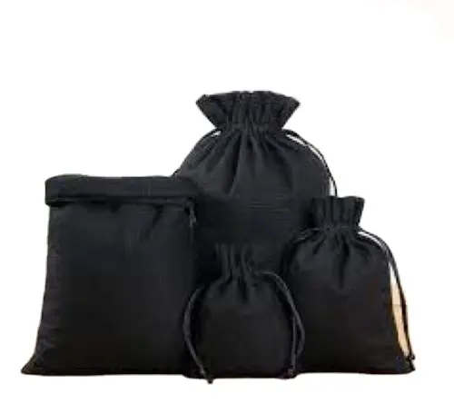 Hữu cơ bông dây kéo túi phong cách tùy chỉnh in Canvas Pouch Túi tái chế khuyến mại túi dây rút giá rẻ Giá bán buôn