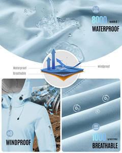 Veste softshell pour femme, dernier design, zippée, à capuche, avec poches multifonctions, idéale pour l'entraînement. - Product Image 5