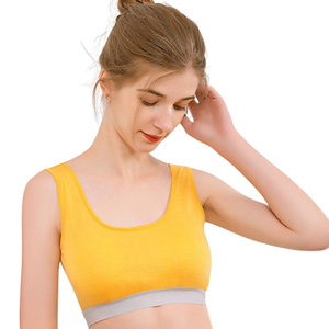 Soutien-gorge de sport en soie de mûrier 2026, très populaire, à maintien élevé, sans coutures, confortable, respirant et doux pour femme - Product Image 6