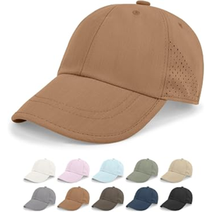 Gorra de Béisbol de 5 Paneles, de Malla Transpirable de Secado Rápido, Ajustable, Impermeable, con Visera Perforada, Protección Solar para Viajes al Aire Libre - Product Image 2
