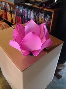 Silk Lanterns Waterproof Bamboo Silk Lanterns Hanging Decor For Garden Party Wedding Vietnam Silk Lanterns - Product Image 3