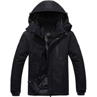 Blouson Bomber Homme Haute Performance Imperméable pour l'Extérieur Hiver Tissu Léger Respirant Écologique Col Montant