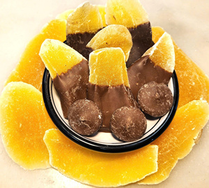 Rodajas de Mango Seco Recubiertas de Chocolate Más Vendidas |   Caramelos de Frutas 100% Naturales de Primera Calidad - Product Image 5
