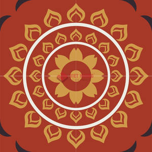 La tuile en ciment 200x200mm offre une sensation raffinée et luxueuse grâce à ses élégants motifs coulés à la main. - Product Image 1