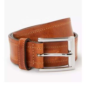 Ceinture en cuir suédé pour homme de qualité supérieure, boucle en alliage brossé classique, ceinture décontractée pour robe - Product Image 2