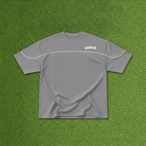Custom Screen Printed Streetwear <b>100</b>% Cotton Eco-Friendly Breathable Loose Fit Short Sleeve Casual Tee Men's Spring/Summer - Product Image 2