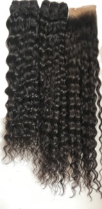 ผมแท้แบบชาวเรมี่ผม100% มนุษย์ผมชาวอินเดียแท้เครื่องทอสองชั้นคุณภาพสูงย้อมได้ - Product Image 3