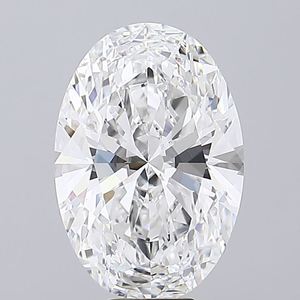 Haute clarté 2.05 carats ovale laboratoire cultivé diamant G couleur VVS2 clarté IGI certifié CVD Type 2A pierre en vrac bijoux de fiançailles - Product Image 2