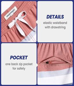 Shorts de Baño para Hombre de Alta Calidad, Sostenibles, con Cordón Elástico, de Secado Rápido, Corte Clásico, Largo hasta la Rodilla, Color Personalizado - Product Image 2