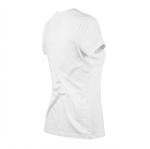 Custom Color Women's T Shirt Relaxed Fit Cotton Round Neck Casual Tee Graphic Print Custom Logo Wholesale Garment Supplier - Product Image 3