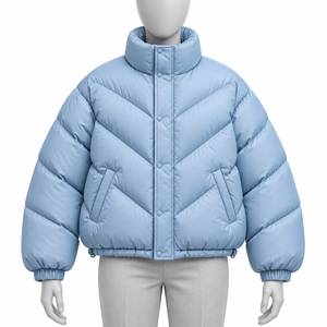 Lightweight Puffer Jacket <b>Men</b> Women Warm Packable Winter Coat Outdoor Casual Outerwear - Product Image 3