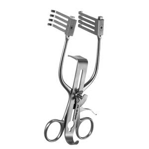 Lames d'attache pour rétracteur popliteal Henley en acier, instruments chirurgicaux manuels - Product Image 1