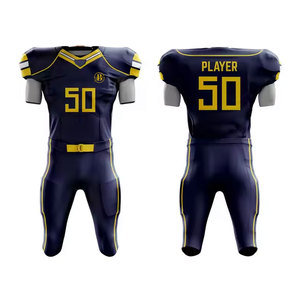 Uniforme de Fútbol Americano a Precio Económico, Uniforme de Fútbol Americano de Tela Suave con Diseño Personalizado, Más Vendido, para Venta en Línea - Product Image 1