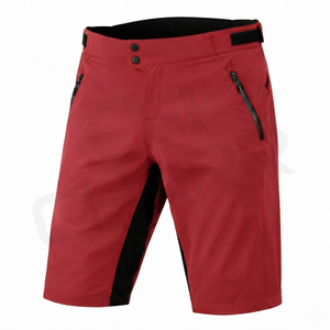 Pantalones Cortos de Ciclismo MTB al por Mayor para Hombre con 2 Bolsillos con Cremallera, Ropa de Ciclismo de Montaña, Pantalones Cortos de Ciclismo MTB Personalizados sin Acolchado - Product Image 1