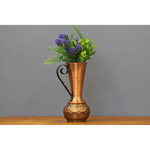 Vaisselle de restaurant, fournitures d'eau, carafe, flacon en métal, pichets, carafe en cuivre poli brillant avec couvercle, qualité standard à bas prix - Product Image 2