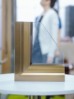 Profil en aluminium en bronze standard d'extrusion de Shalumi pour la porte et la fenêtre disponibles à la taille personnalisable
