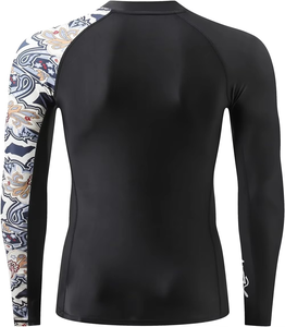 Sports Wear Clothing Rash Guard Oem Custom Mma Rash Guard Shirts Mma Short Gym Training Men Running <b>Tops</b> Rash Guard - Product Image 4