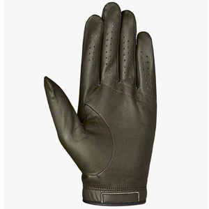 Guantes de golf de cuero Cabretta personalizados con logotipo privado, fabricante de gran venta, súper suaves, para mano izquierda o derecha, con parche de goma. - Product Image 1