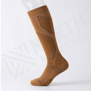 Knee High <b>Compression</b> <b>Socks</b> For Running Breathable Moisture Wicking Polyester Spandex Adult <b>Men</b> Women Athletic Sports <b>Socks</b> - Product Image 3