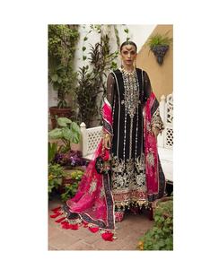 Nouvelle Collection Femmes Brodé Soie Salwar Kameez Longue Pakistanaise Shalwar Indien Chemise Robe Rayonne Viscose Main Travail pour - Product Image 5
