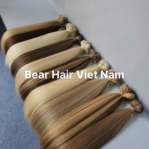 Extensions de cheveux humains bruts blonds 613 Shunxin, mèches lisses vierges avec cuticules alignées, fournisseurs de cheveux vierges - Product Image 2