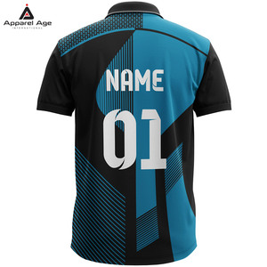 Nueva Camiseta de Cricket Personalizada por Sublimación, Directo de Fábrica, con Nombres de Equipos - Product Image 2